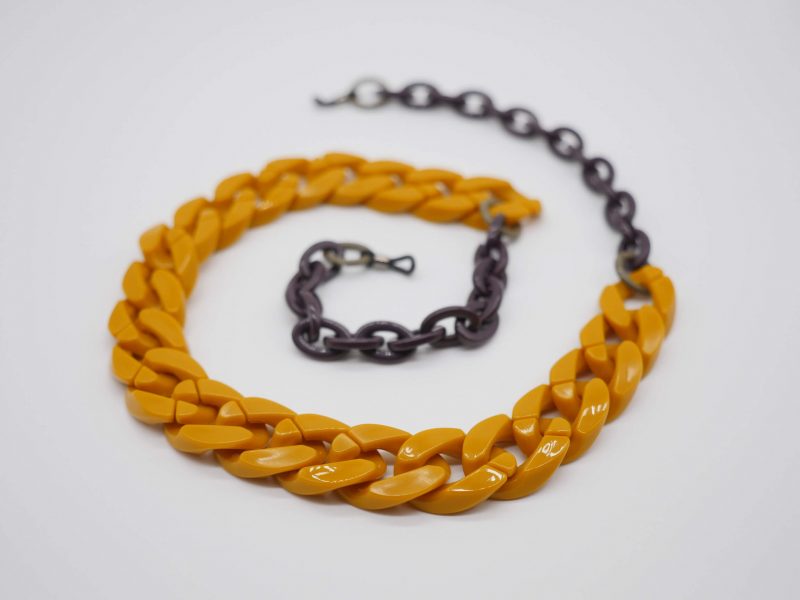 Cadena Acetato Mostaza